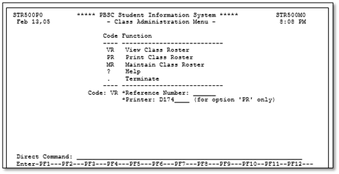 Student Information System 