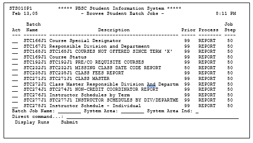 Student Information System 