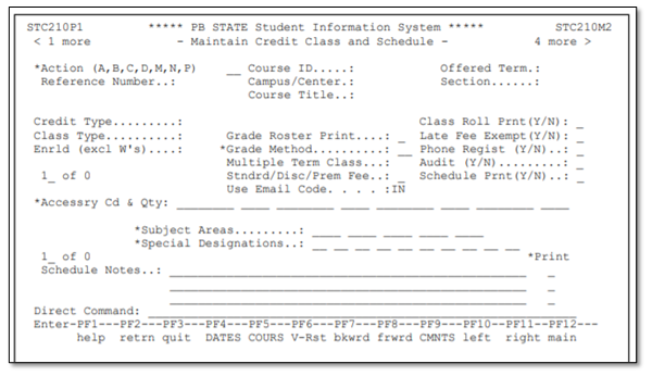 Special Designators and Schedule Notes